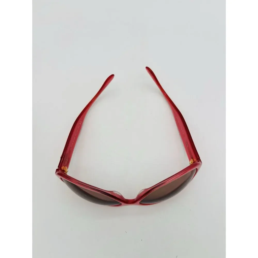 Juicy Couture Vintage Women's Sunglasses Chunky Translucent Pink Frame Y2K VG